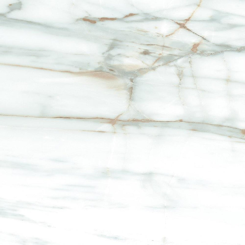 Marmerlook | Vloer-/wandtegel XXL | 120x260 | Witgrijs