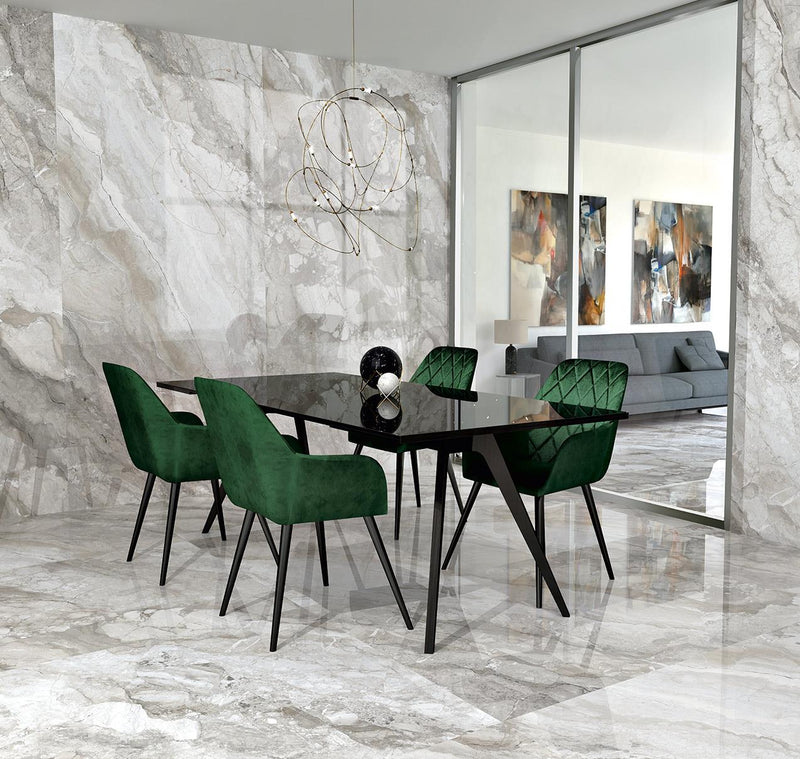 Marmerlook | Vloer-/wandtegel XXL | 120x260 | Desert stone grey