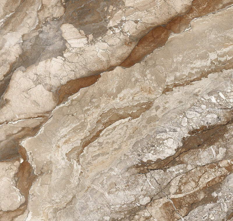 Marmerlook | Vloer-/wandtegel XXL | 60x120 | Desert Stone Brown