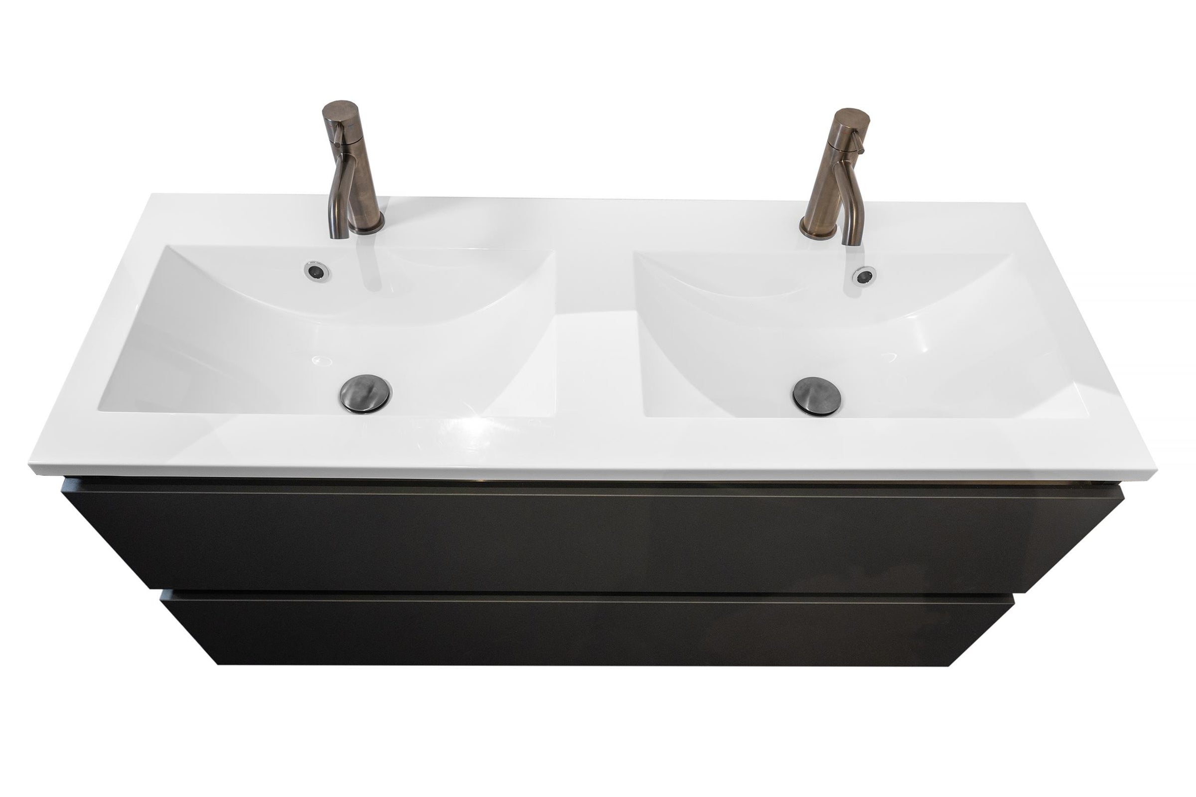 Lagoon | Topkwaliteit | Badkamermeubel dubbel | 120 cm | Steen Eik