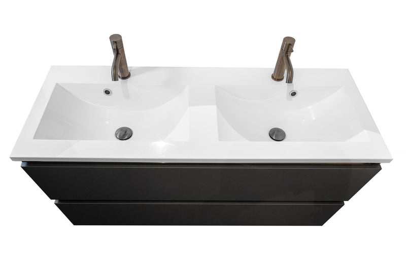 Lagoon | Topkwaliteit | Badkamermeubel dubbel | 120 cm | Steen Eik