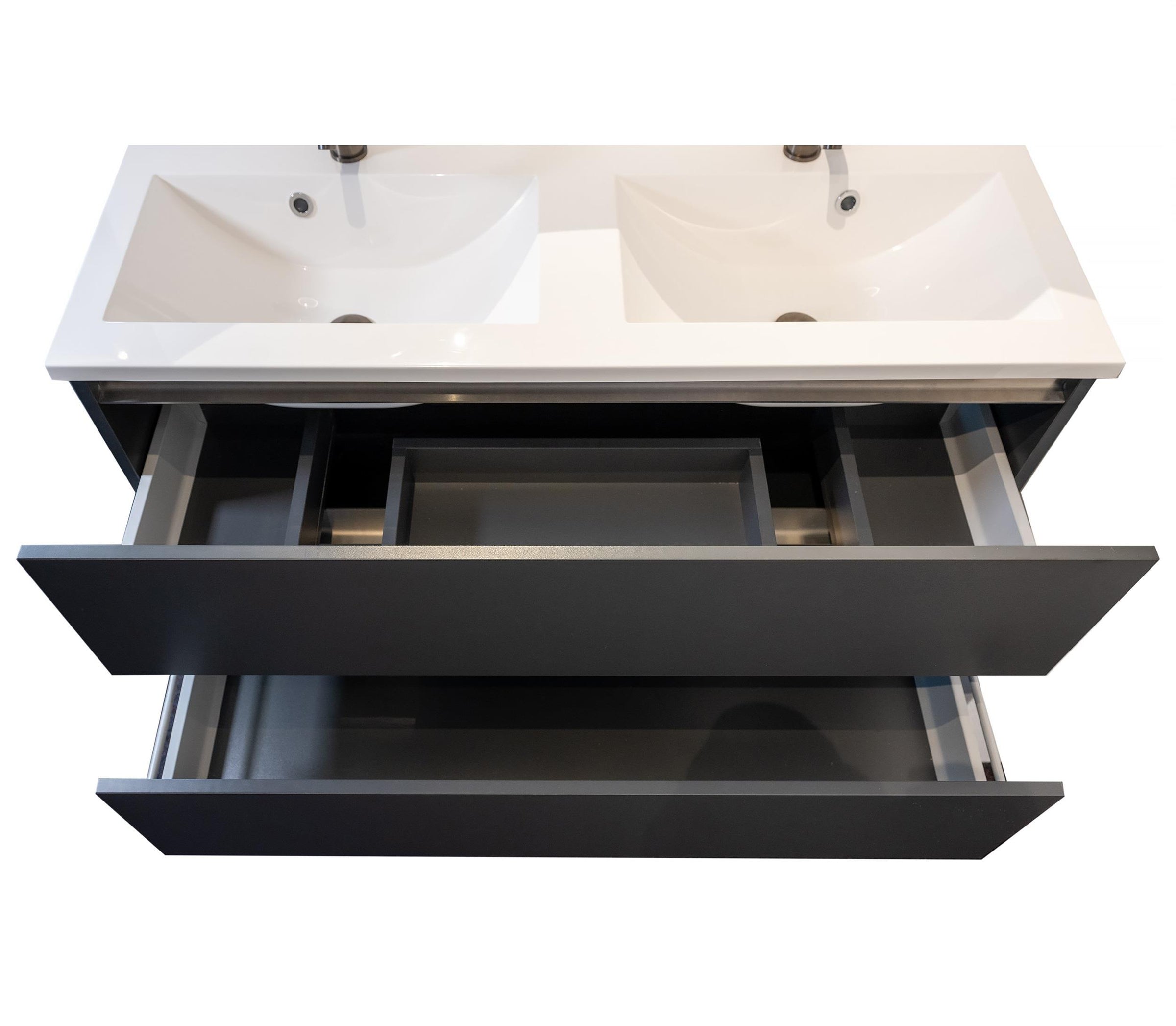 Lagoon | Topkwaliteit | Badkamermeubel dubbel | 120 cm | Steen Eik