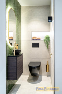 Toiletset Green & Gold