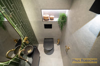 Toiletset Green & Gold