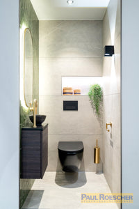 Toiletset Green & Gold