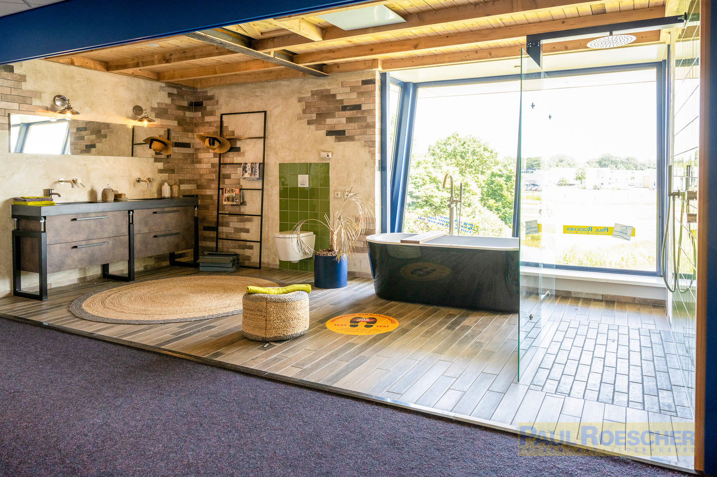 Badkamer - Industrieel comfort
