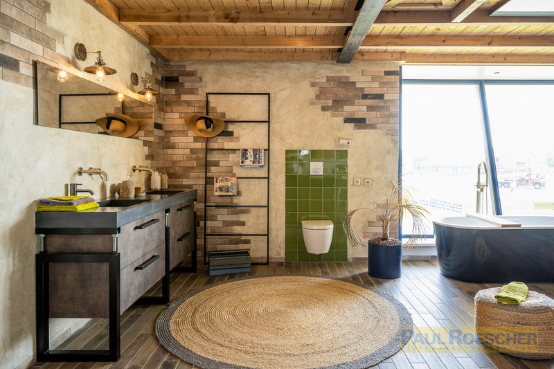 Badkamer - Industrieel comfort