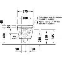 Duravit | Douchetoilet | SensoWash D-Neo Compact douche WC