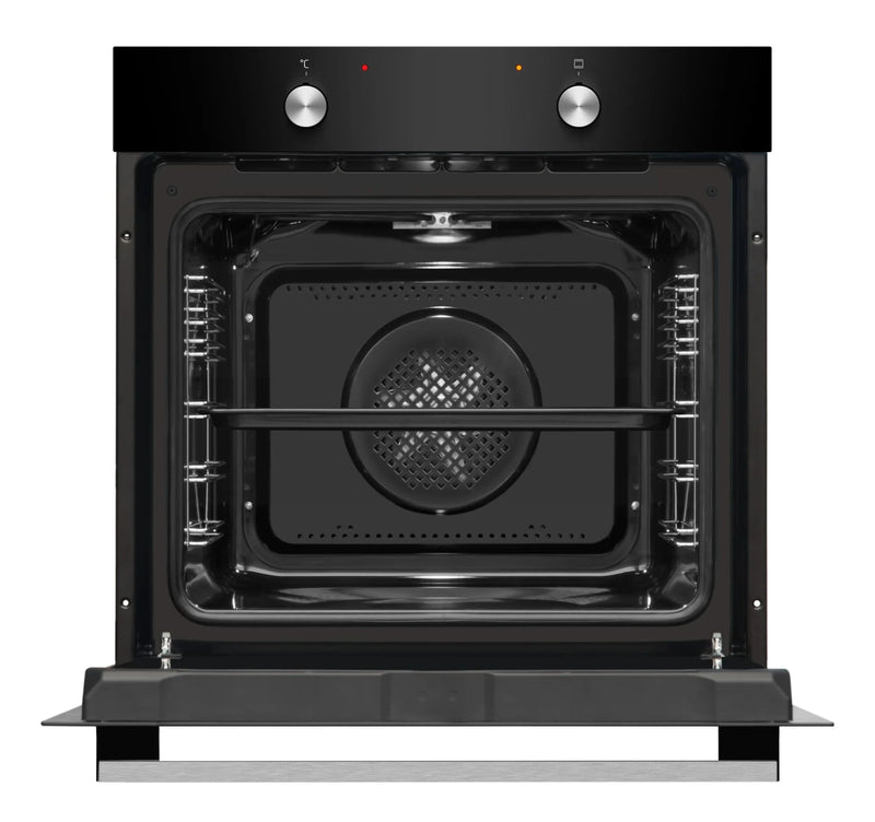 Trendline | Oven met hetelucht XXL | Matzwart | 77 Ltr