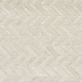 Zandsteenlook | Wandtegel | 40x120 | Decor visgraat reliëf