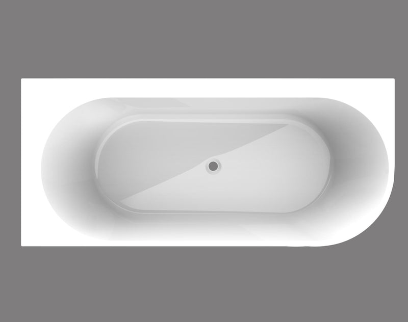 Meisterbaden | Back-to-wall duo bad | 178x80 links | Wendy