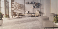 Natuursteenlook | Vloertegel | 20x20 | Carriere Silver Grey getrommeld