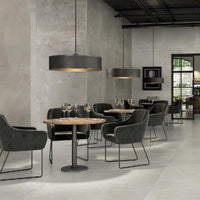 Betonlook | Vloer-/wandtegel XXL | 120x260 | Greige