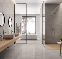 Marmerlook | Vloer-/wandtegel | 90x90 | Luxi marble brown