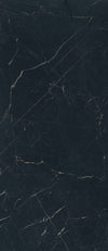 Marmerlook| Vloer-/wandtegel XXL | 120x280 | Black Mat