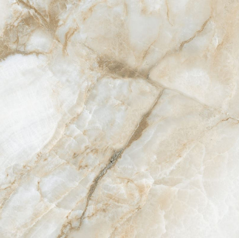 Marmerlook | Vloer/-wandtegel XXL | 60x120 | Onix gold glans