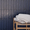 Serie Gijsberto | Wandtegel | 7.5x30 | Dark blue deco glans