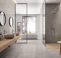 Marmerlook | Vloer-/wandtegel | 90x90 | Luxi marble sand