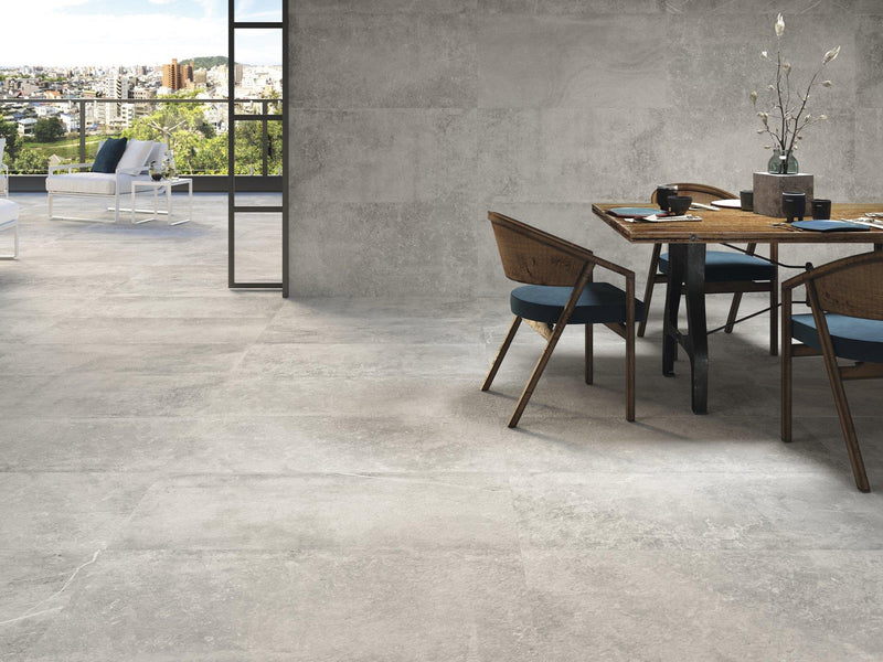 Natuursteenlook | Vloertegel XXL | 60x120 | Zandsteen Silver