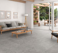 Natuursteenlook | Vloertegel XXL | 100x100 | Brittstone Grey