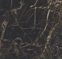Marmerlook | Vloer-/wandtegel XXL | 60x120 | Black marble mat