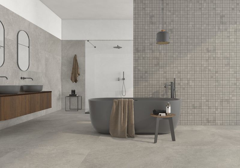 Natuursteenlook | Vloertegel XXL | 100x100 | Excellent Greige