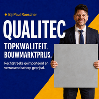 Betonlook | Vloertegel | 60x60 | Kleur Lichtgrijs