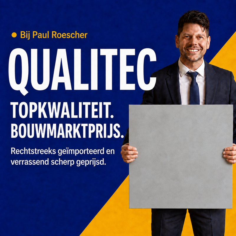 Betonlook | Vloertegel | 60x60 | Kleur Lichtgrijs