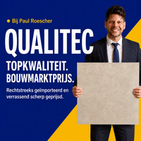Betonlook | Vloertegel | 60x60 | Kleur Zand