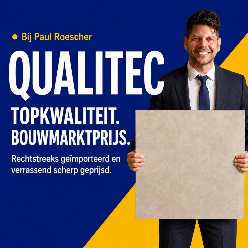 Betonlook | Vloertegel | 60x60 | Kleur Zand