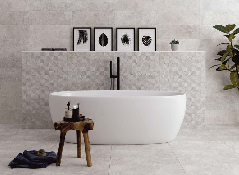 Zandsteenlook | Vloertegel XXL | 100x100 | Rustico grey