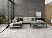 Zandsteenlook | Vloertegel XXL | 100x100 | Rustico dark