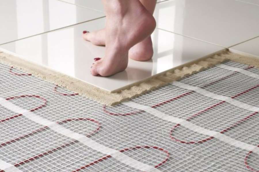 Ecofloor ComfortMat elektrische vloerverwarming + Calypso thermostaat