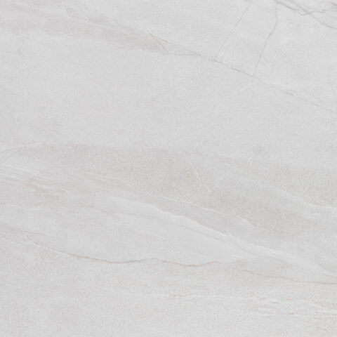 Leisteenlook | Keramische buitentegel | 100x100 | Ardesia wit 2cm