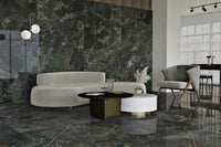 Marmerlook | Vloertegel XXL | 120x120 | Dark