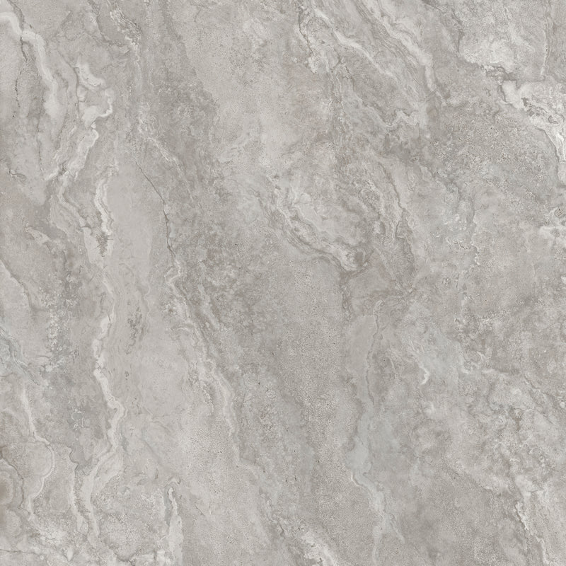 Marmerlook | Vloer/-wandtegel XXL | 160x160 | Silk Grey Mat