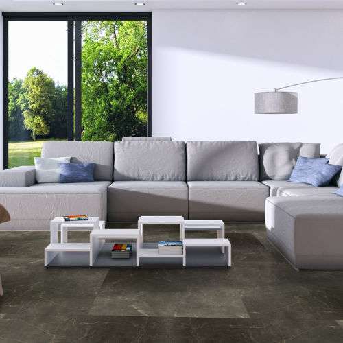 PVC Marmerlook - Marble Antraciet