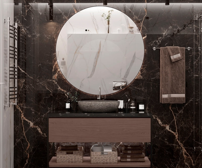 Natuursteenlook | Vloer-/wandtegel XXL | 60x120 | Marble polish Exclusive
