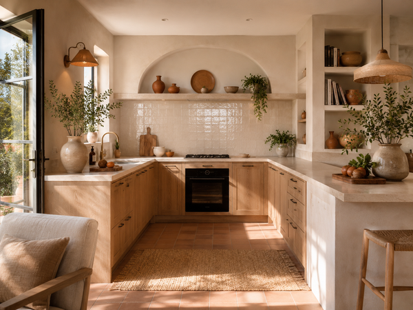 Mediterrane U keuken