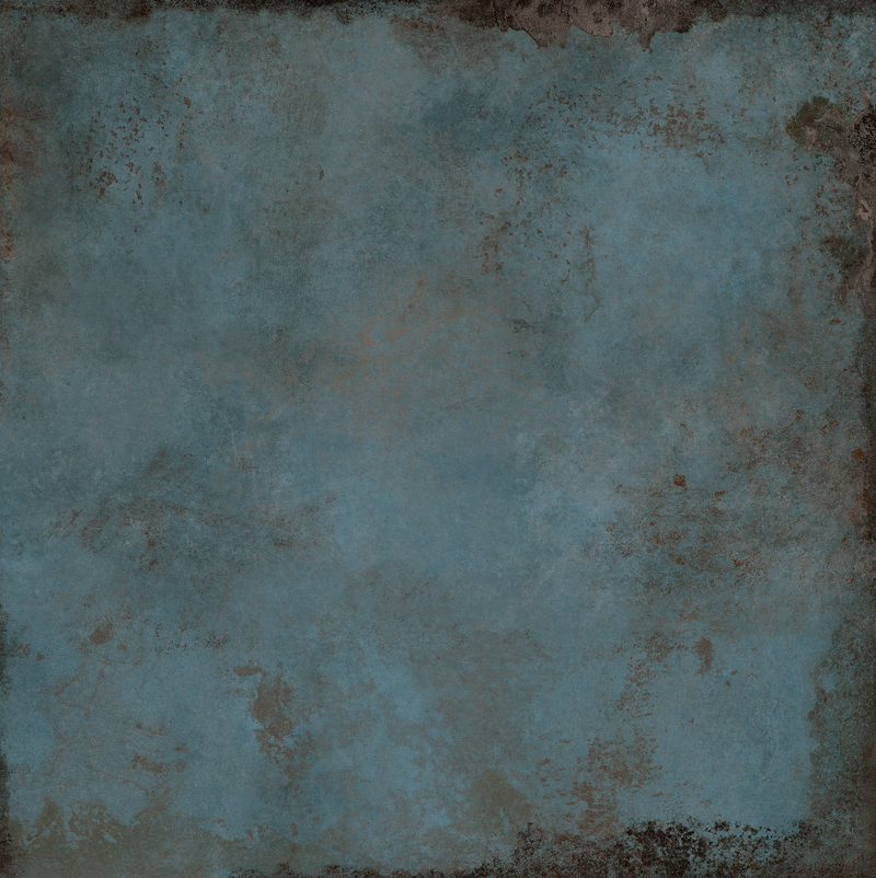 Metaallook | Vloer-/wandtegel XXL | 60 x 60 | Metaallook Blue