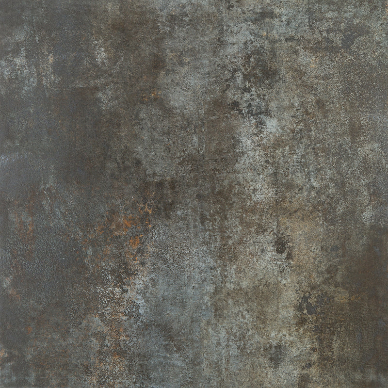 Metaallook | Vloer-/wandtegel XXL | 120 x 120 | Metal Black