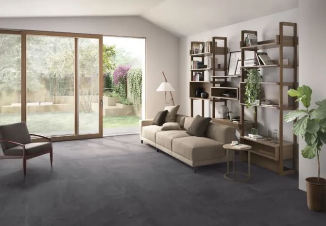 Betonlook | Vloertegel | 60x60 | Cementlook Dark