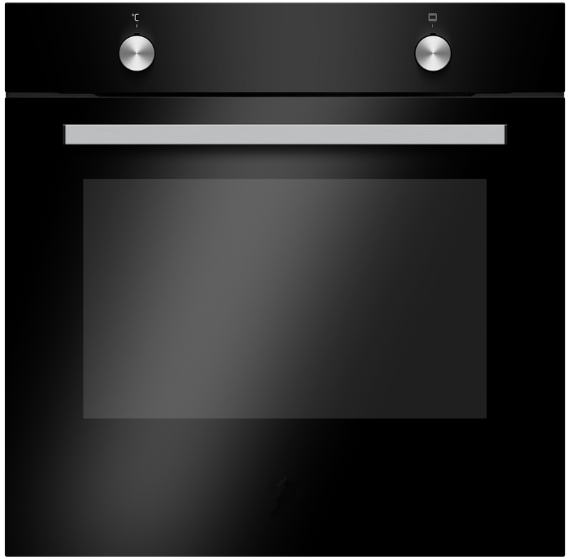 Trendline | Oven met hetelucht XXL | Matzwart | 77 Ltr