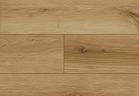 PVC Rechte Plank - Natural Oak XXL Click met register embossing