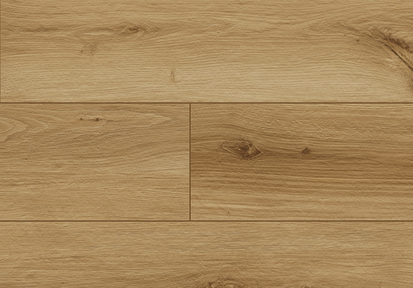 PVC Rechte Plank - Natural Oak XXL Click met register embossing