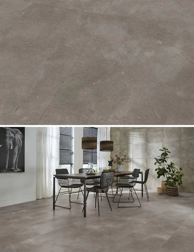 PVC Betonlook - Ealing Warm Grijs