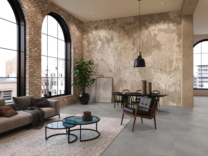 PVC Betonlook - Southwark Grijs