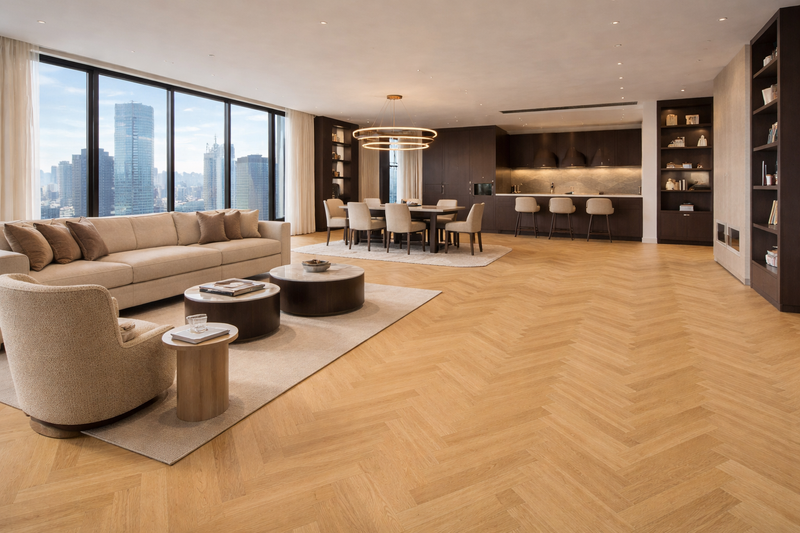 PVC Hongaarse Punt Desert Oak - Jubileumvloer inclusief leggen