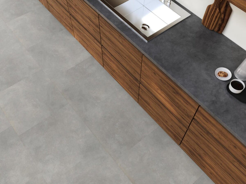 PVC Tegeldecor - Victoria Licht Grijs