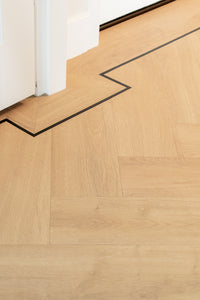 PVC Walvisgraat -  Oakland  Dryback Natural incl. leggen